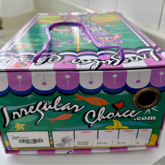 Irregular Choice Princess Promise Heel in Black size 41 - Picture 2 of 12